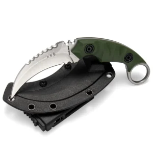 Green | Satin Finished Silver