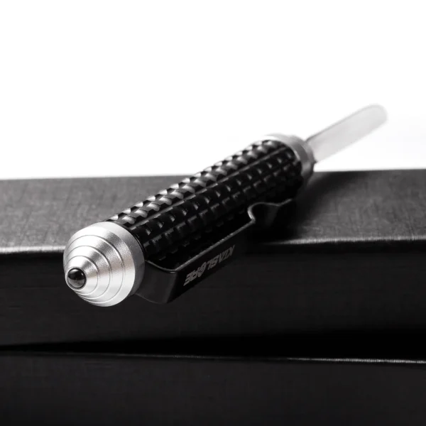 Everyday D Pen Knife | 1.88″ Damascus Blade | Aluminum Handle | KIASLORE KM162-D